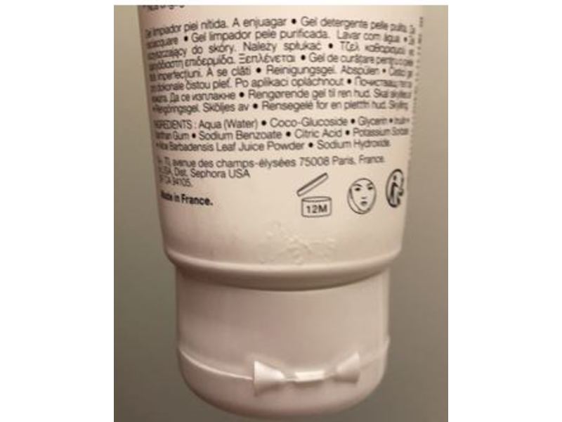 Sephora Clean Skin Gel, Cleanse + Tone, 4.22 fl oz/125 mL