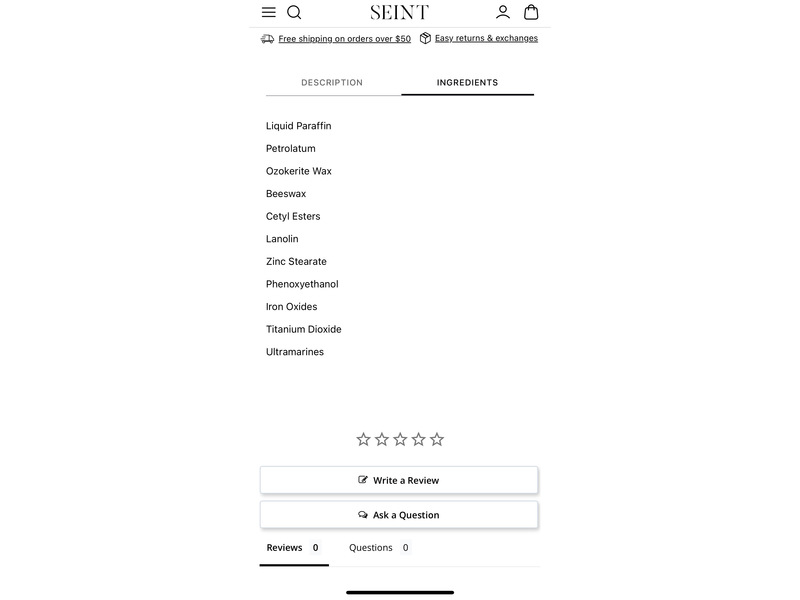 Seint Highlight, White Peach