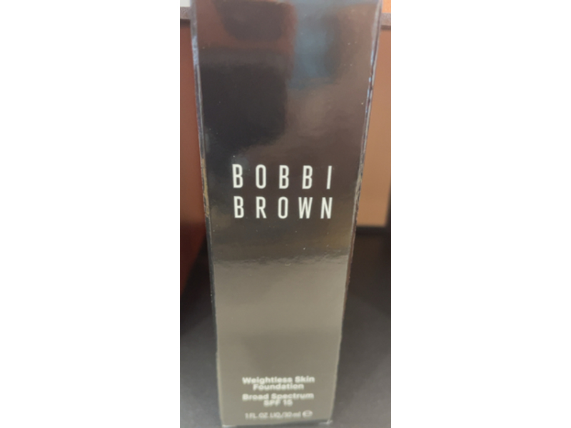 Bobbi Brown Weightless Skin Foundation, SPF 15 Natural, 1 fl oz/30 mL