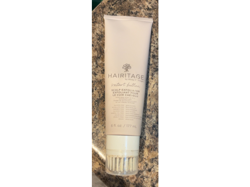 Hairitage Restart Button Scalp Exfoliator, 6 fl oz/177 mL