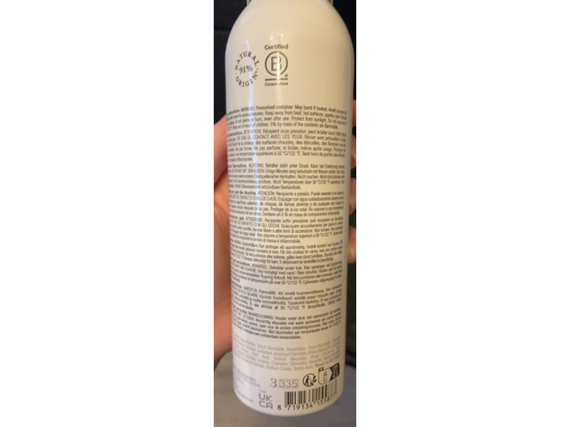 Ritual Foaming Shower Gel, Rice Milk & Cherry Blossom, 6.7 fl oz/200 mL