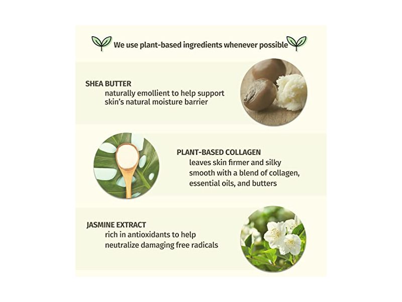 Hempz Herbal Body Moisturizer,Sweet Jasmine & Rose Collagen, 2.25 fl oz/66 mL