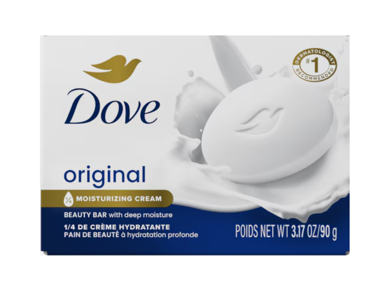 Dove Beauty Bar, Original, 3.17 oz/ 90 g