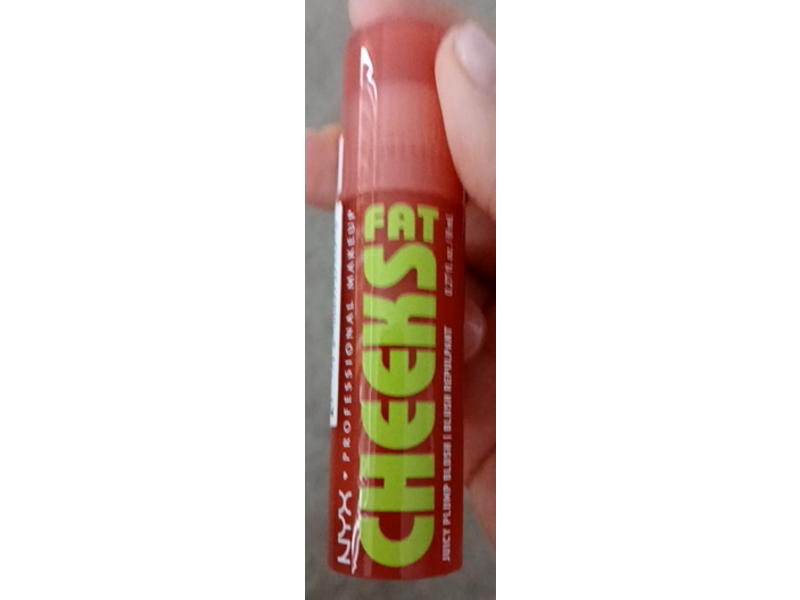 Nyx Professional Makeup Fat Cheeks Juicy Blush, Papaya Plump, 0.27 fl oz/8 mL