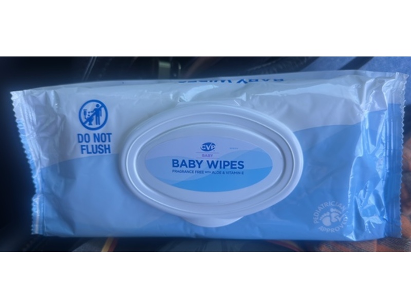 CVP Baby Wipes, Aloe & Vitamin E, 40 Count