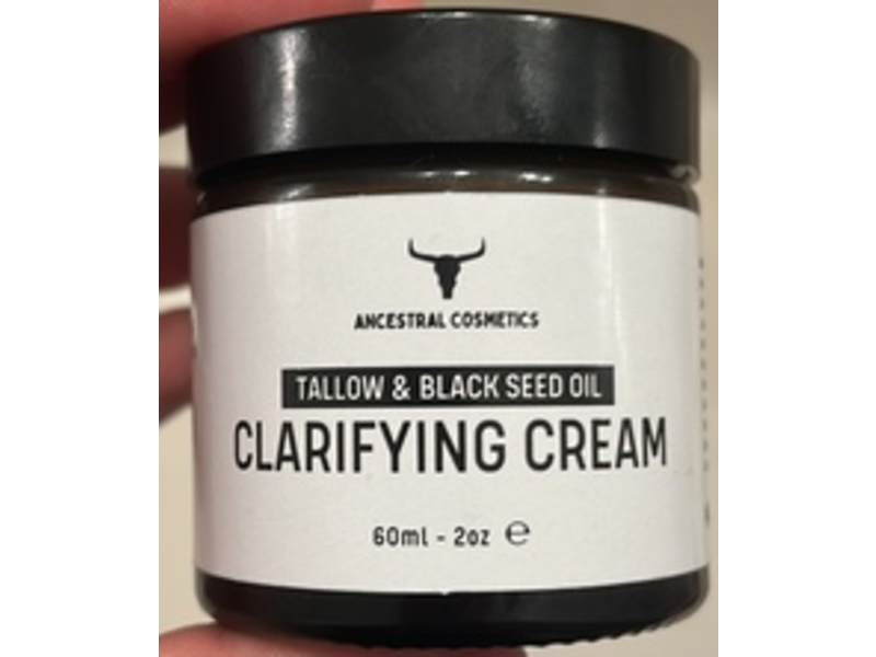 Ancestral Cosmetics Clarifying Cream, Tallow & Black Seed Oil, 2 oz/60 mL