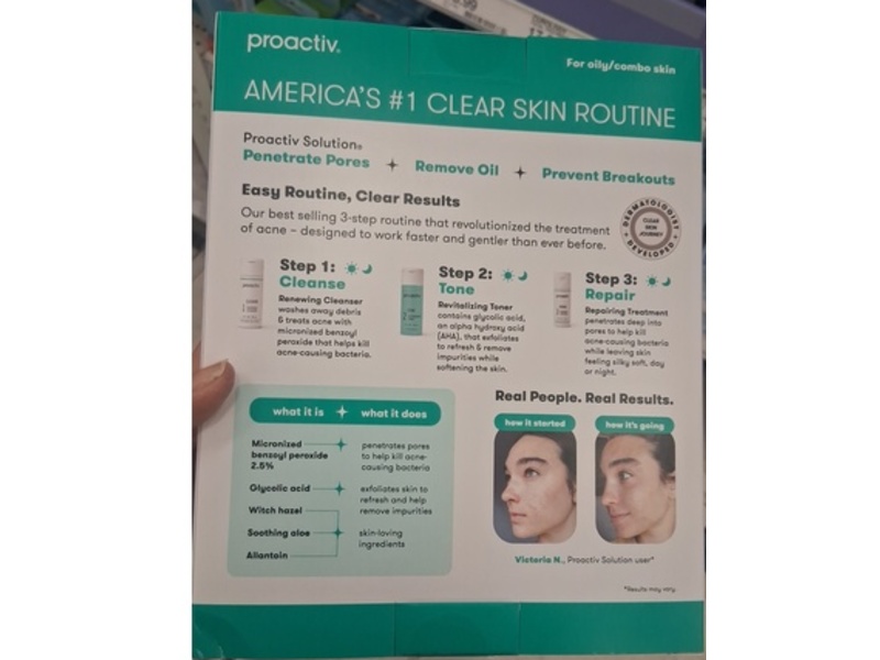 Proactiv Acne Treatment Kit, Pack of 3