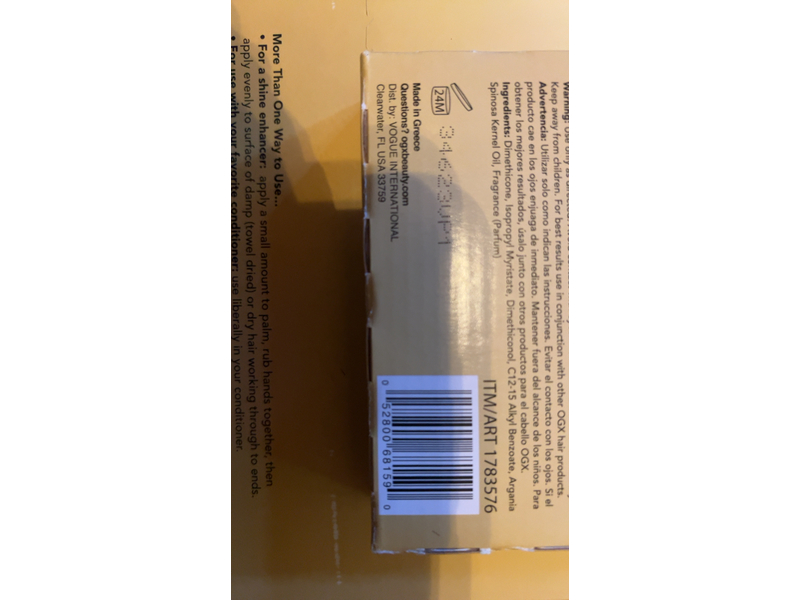 Ogx Extra Penetrating Oil, Renewing Argan Oil of Morocco, 3.3 fl oz/100 mL