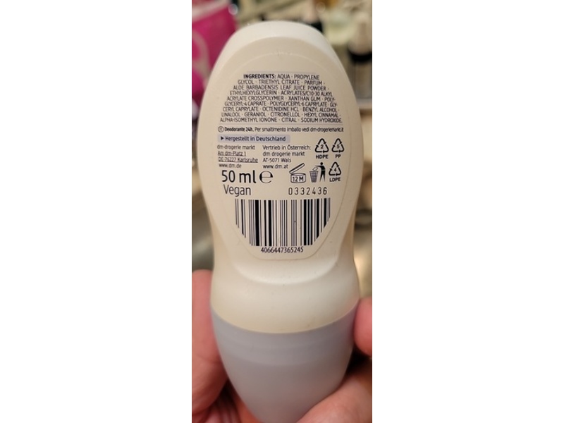 Dm Balea Sensitive Deodorant, 50 mL