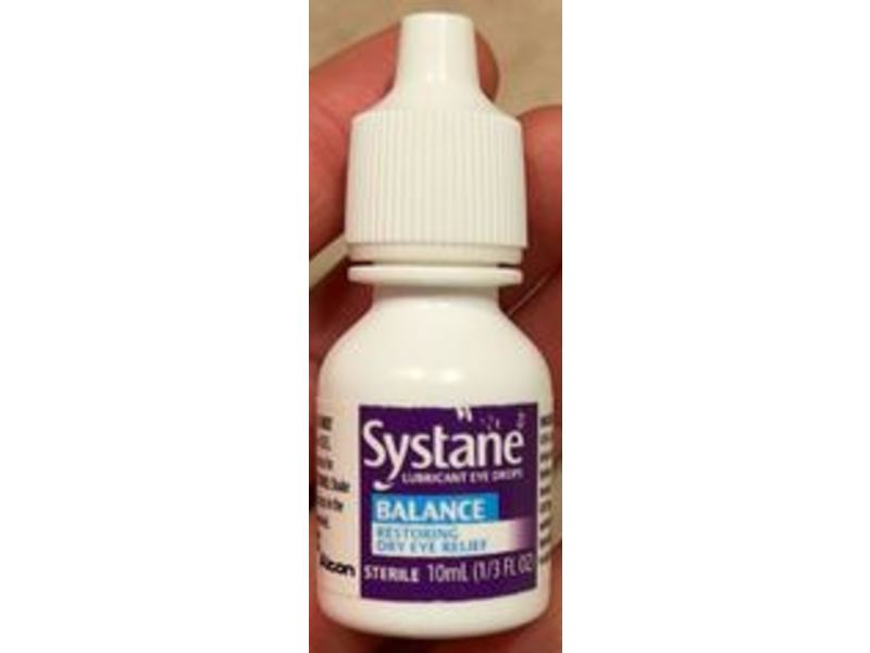 Systane Lubricant Eye Drops, Restoring Dry Eye Relief, Balance, 10 mL