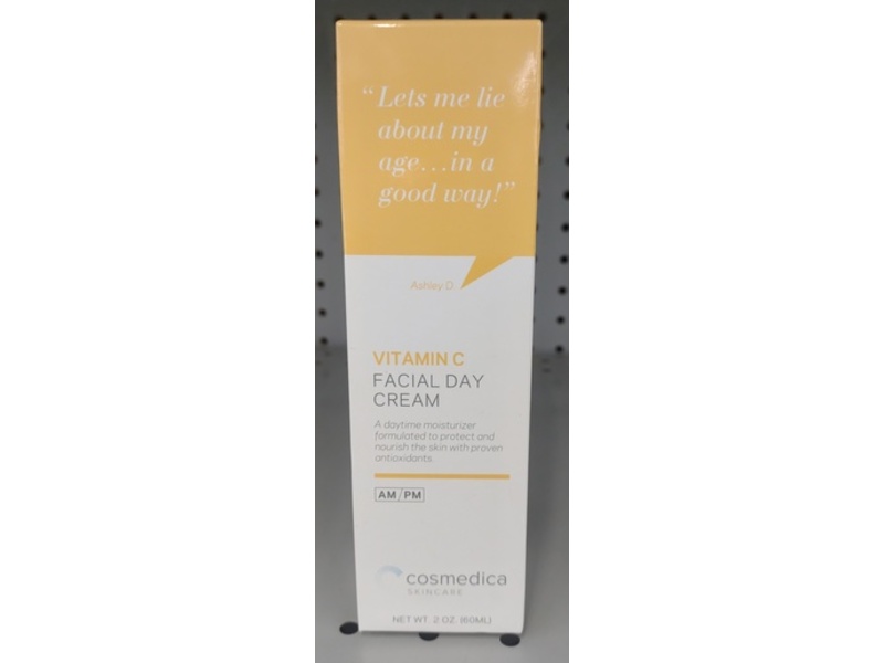 Cosmedica Skincare Vitamin C Facial Day Cream, 2 oz/60 mL