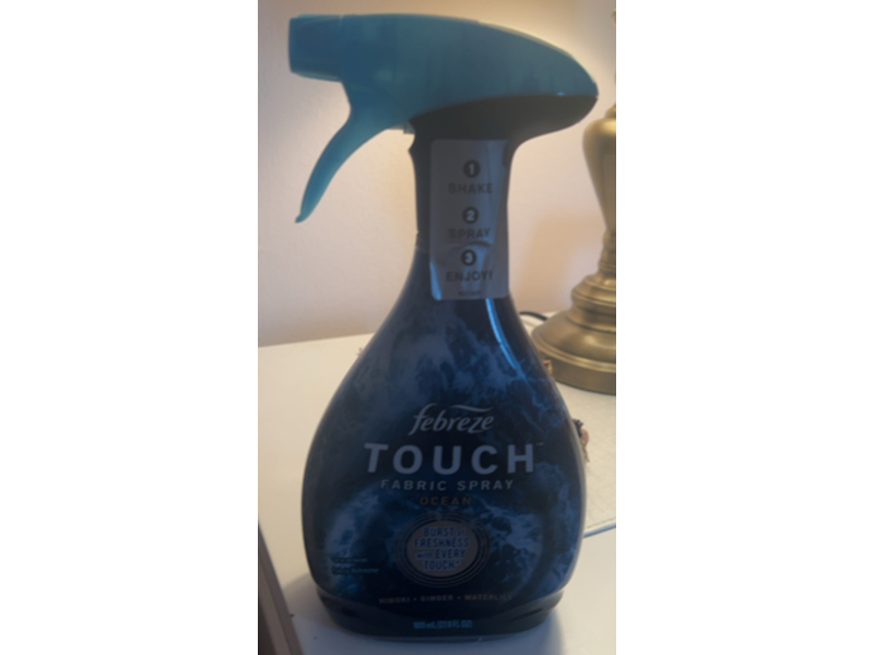 Febreze Touch Fabric Spray & Odor Fighter, Ocean, 27 fl oz/800 mL
