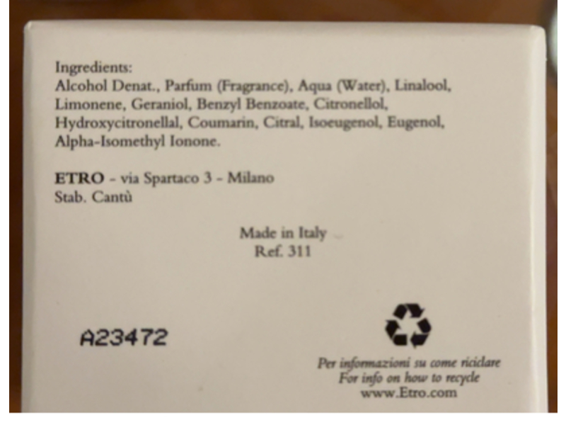 Etro Shaal-Nur Eau De Toilette, 3.3 fl oz/100 mL