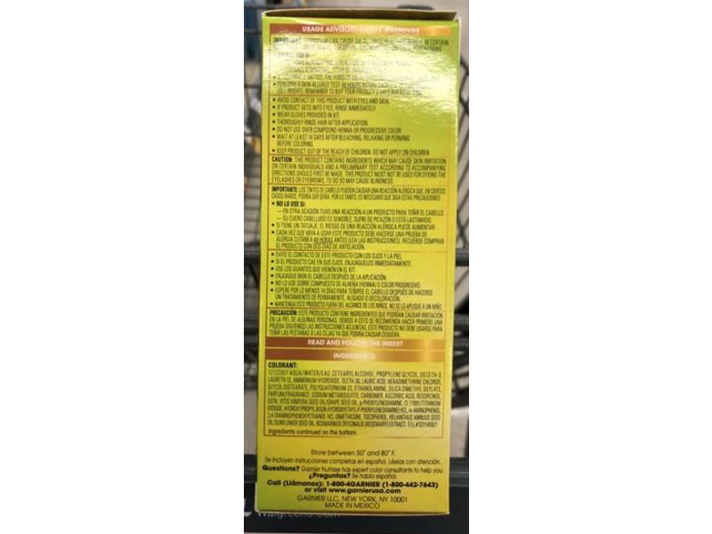 Garnier Nutrisse Nourishing Color Creme, Almond Cream, 70 Dark Natural Blonde, 1 Application