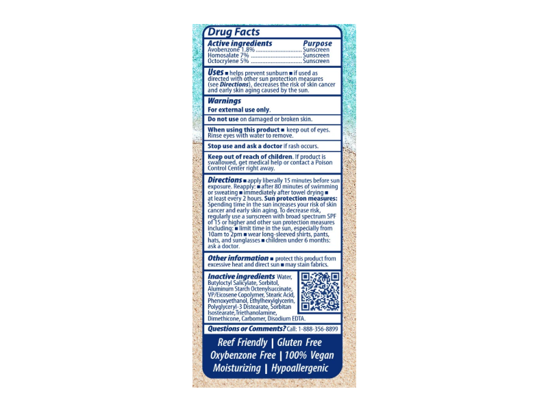 Coral Isles Reef Friendly Sunscreen Lotion, SPF 50, 16 oz/453 mL