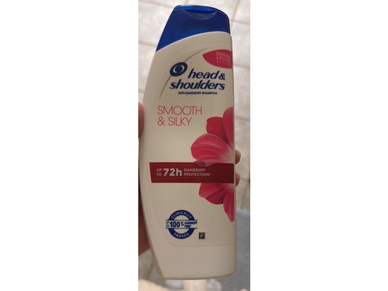 Head & Shoulders Anti-Dandruff Shampoo, Smooth & Silky, 400 mL