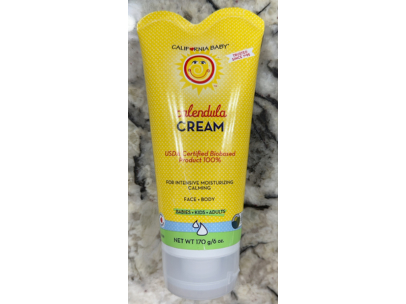 California Baby Calendula Cream, 6 oz/170 g