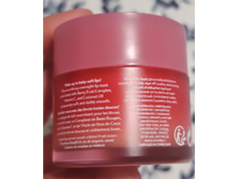 Laneige Lip Sleeping Mask, Berry, 0.70 oz/20 g