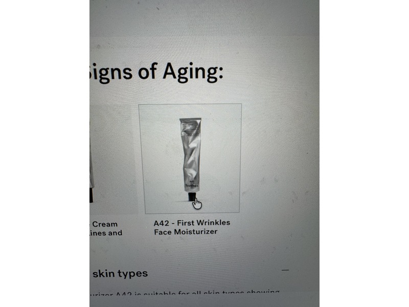 Typology A42 First Wrinkles Face Moisturizer, 1.69 fl oz