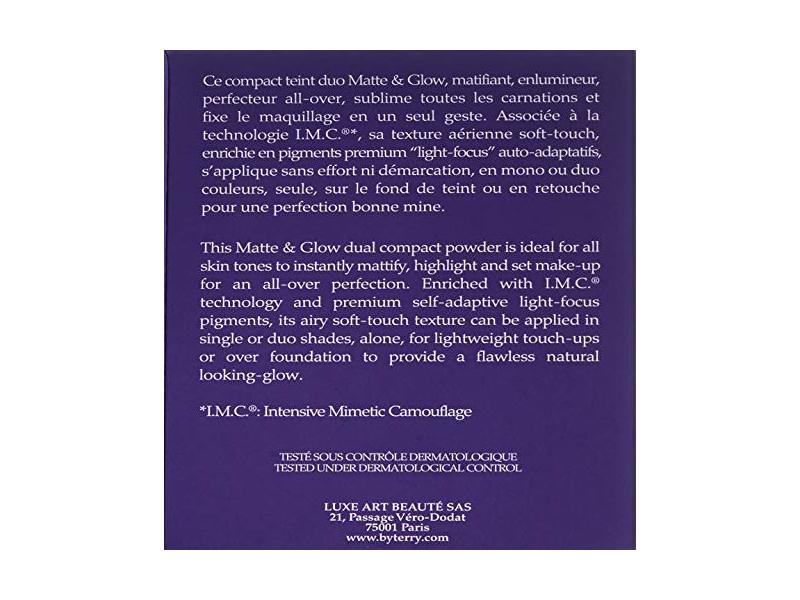 By Terry Compact-Expert Dual Powder Blush & Bronzer Powder 2 Rosy Gleam 0.17 oz