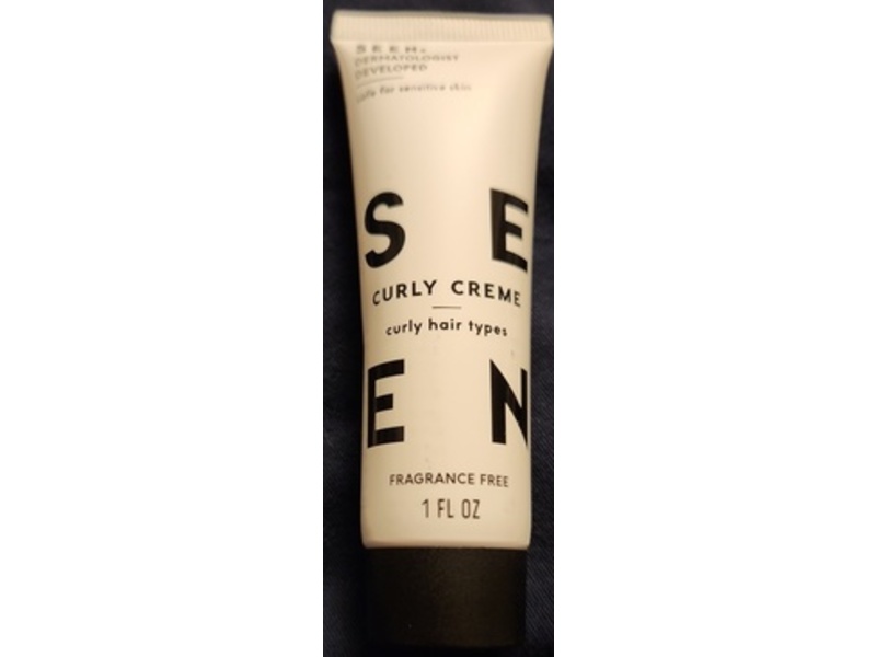 SEEN Curly Cream, Fragrance Free, 1 fl oz