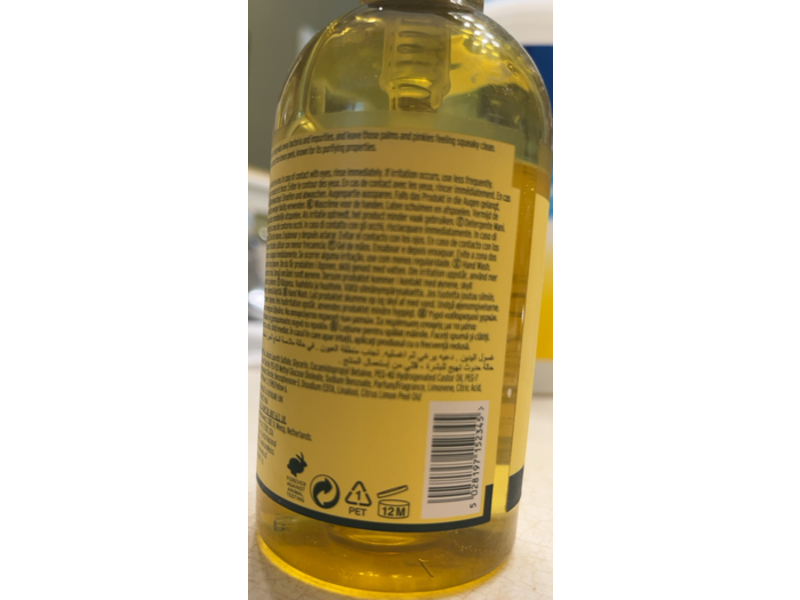 The Body Shop Lemon Purifying Hand Wash, 250 mL