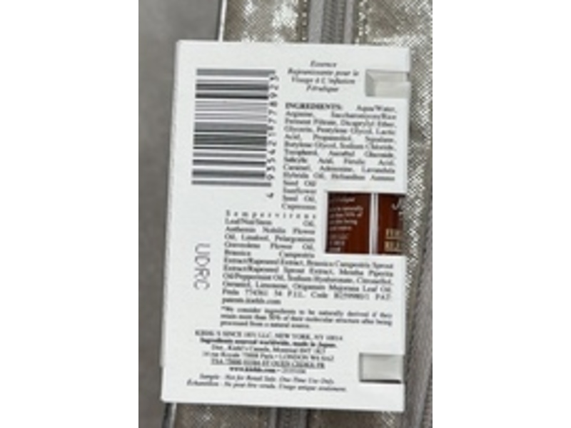 Kiehl's Sinsce 1851 Ferulic Brew Rejuvenating Facial Essence, Ferulic Acid, Lactic Acid & Squalane Oil, 0.17 fl oz/5 mL