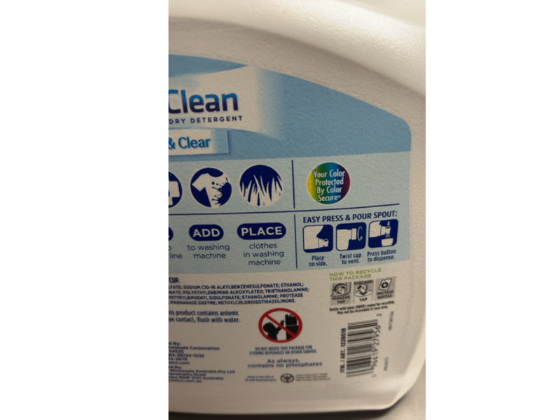 Kirkland Signature Ultra Clean Premium Laundry Detergent, Free & Clear, 146 Loads, 194 oz/5.73 L