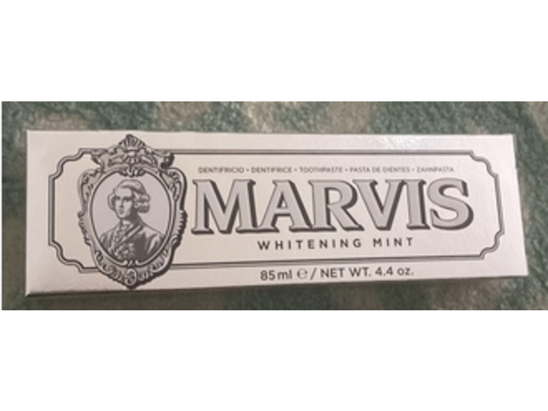 Marvis Whitening Toothpaste, Mint, 4.4 oz/85 mL