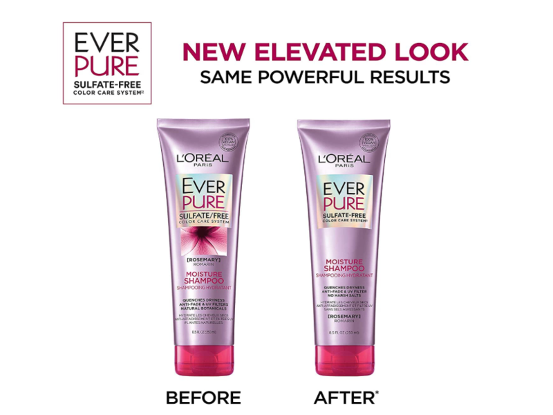 L'Oreal Paris Ever Pure Moisture Conditioner, Rosemary, 11.05 fl oz/325 mL