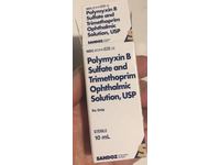 Polymyxin B Sulfate and Trimethoprim Ophthalmic Solution, USP, 10 mL Sandoz (RX) - thumbnail 4