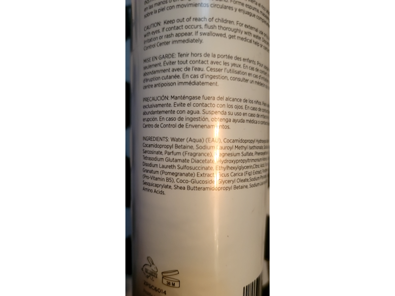 Prolific Energizing Body Wash, Pomegranate & Fig, 16 fl oz/472 mL