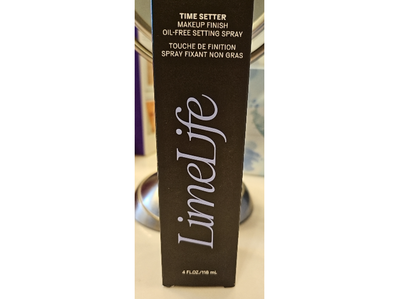 Limelife Time Setter Makeup Finish Oil Free Setting Spray, 4 fl oz/118 mL