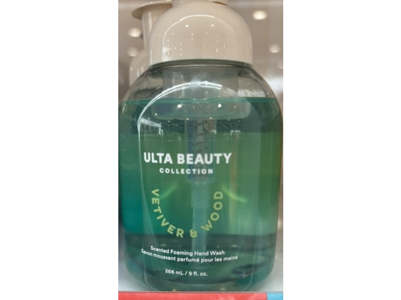 Ulta Beauty Collection Scented Foaming Hand Wash, Vetiver & Wood, 9 fl oz/266 mL