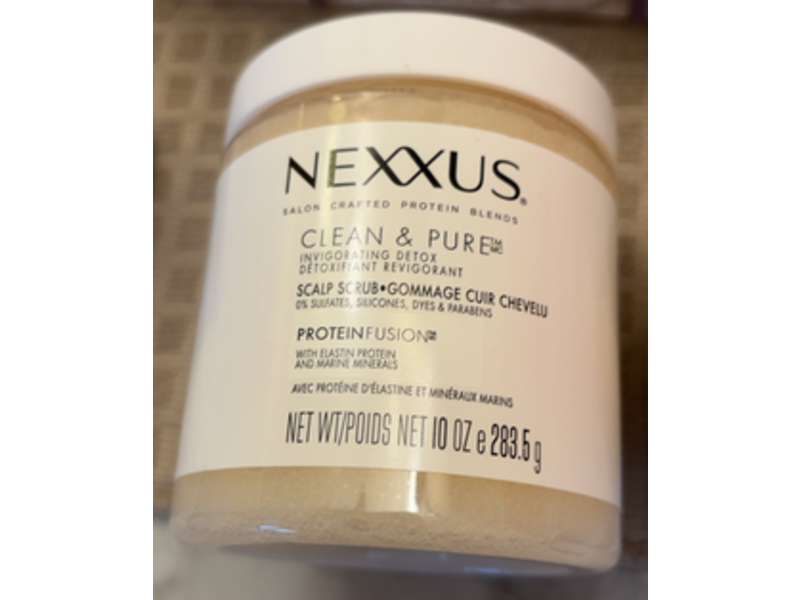 Nexxus Clean & Pure Invigorating Detox Scalp Scrub, 10 oz/283.5 g