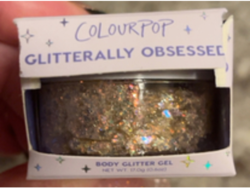 Colourpop Glitterally Obsessed Body Glitter Gel, Spinner, 0.6 oz/17.0 g