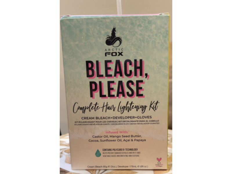 Arctic Fox Bleach Please Complete Hair Lightening Kit, 6 fl oz/176 mL