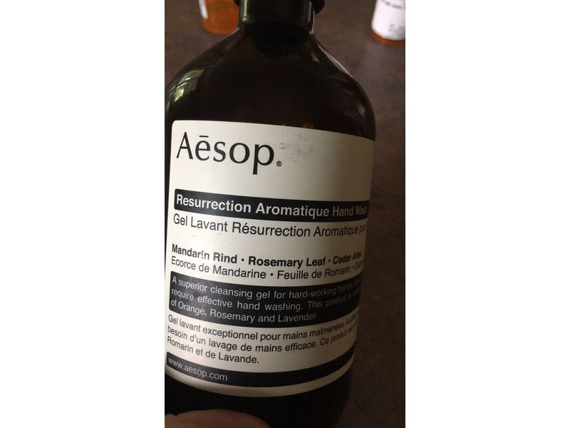 Aesop Resurrection Aromatique Hand Wash, 17.99 oz/500 mL
