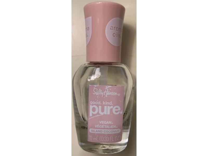 Sally Hansen Good. Kind. Pure. Nail & Cuticle Oil, Island Coconut, 0.33 fl oz/10 mL