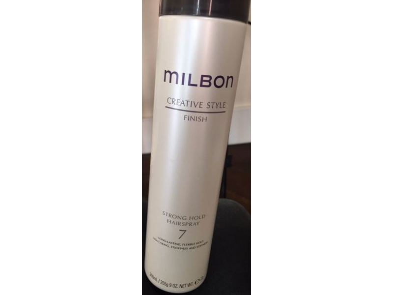 Milbon Creative Style Finish Strong Hold Hair Spray, 7, 9 oz/300 mL