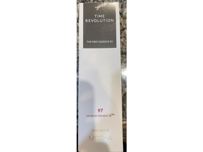 Missha Time Revolution The First Essence Face Serum, 5.07 fl oz/150 mL