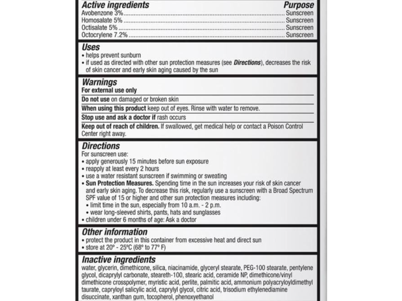 La Roche-Posay Toleriane Double Repair Matte Moisturizer UV, SPF 30, 3.38 fl oz/100 mL