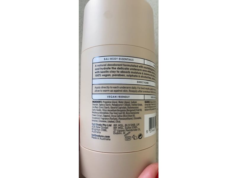 Bali Body Deodorant, 75 g