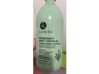 Luseta Rosemary Mint Complex Strengthening Shampoo, 33.8 fl oz/1 L - Image 3