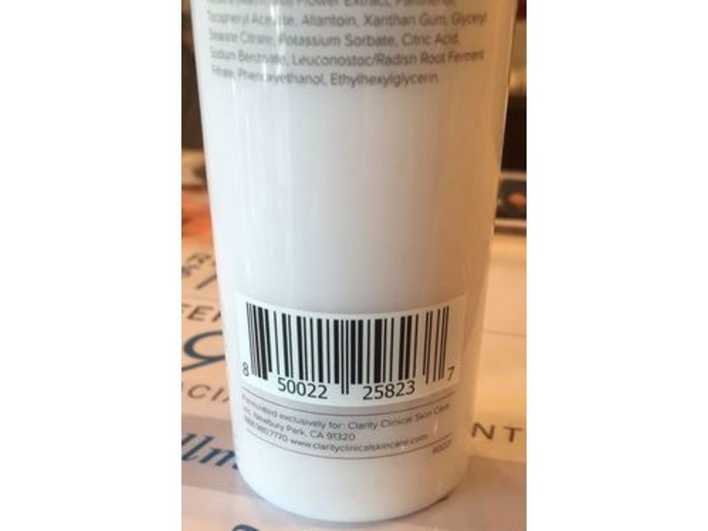 Clarity Rx Return To Calm CBD Cleanser, 6 fl oz/180 mL