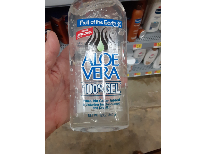 Fruit Of The Earth 100 % Aloe Vera Gel, 12 oz