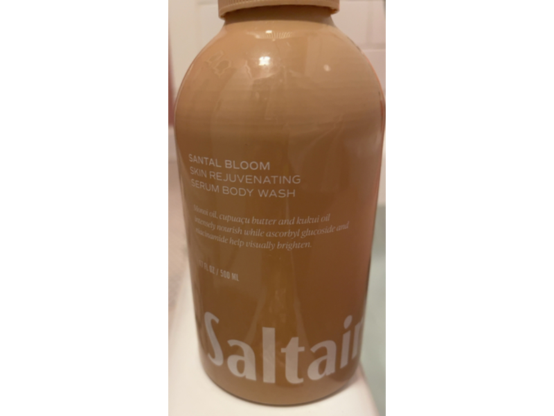 Saltair Santal Bloom Skin Rejuvenating Serum Body Wash, 17 fl oz/500 mL