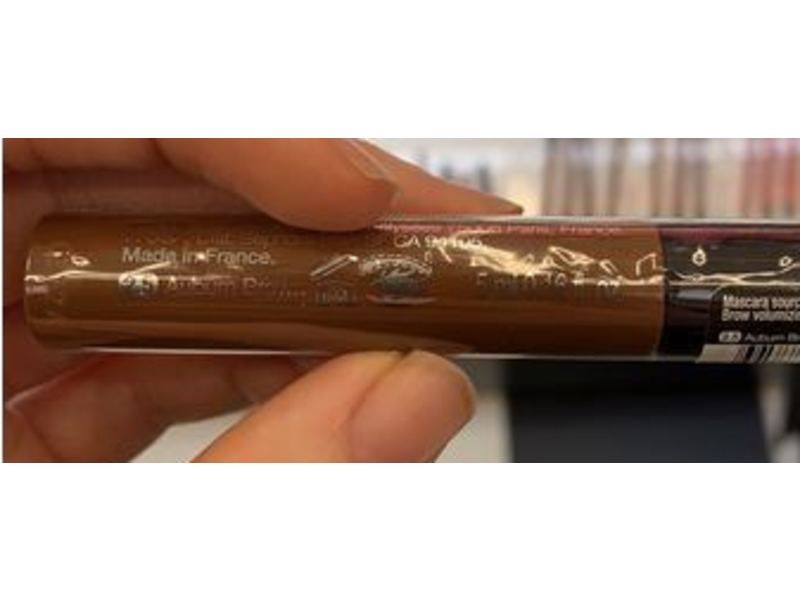 Sephora Mascara Sourcils Volume Of Fibers, Auburn Brown, 16 fl oz/5 mL