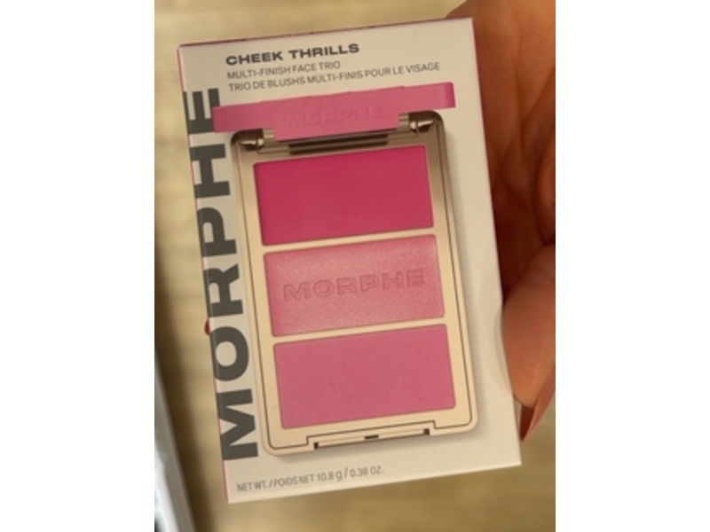 Morphe Cheek Thrills Multi-Finish Face Trio, Apres Ski, 0.38 oz/10.8 g