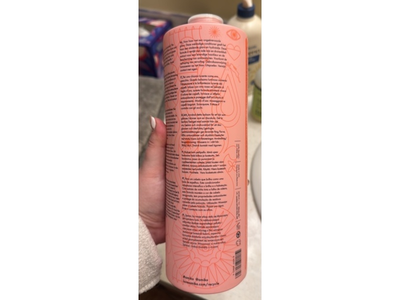 Amika Mirrorball High Shine + Protect Antioxidant Conditioner, 1000 mL